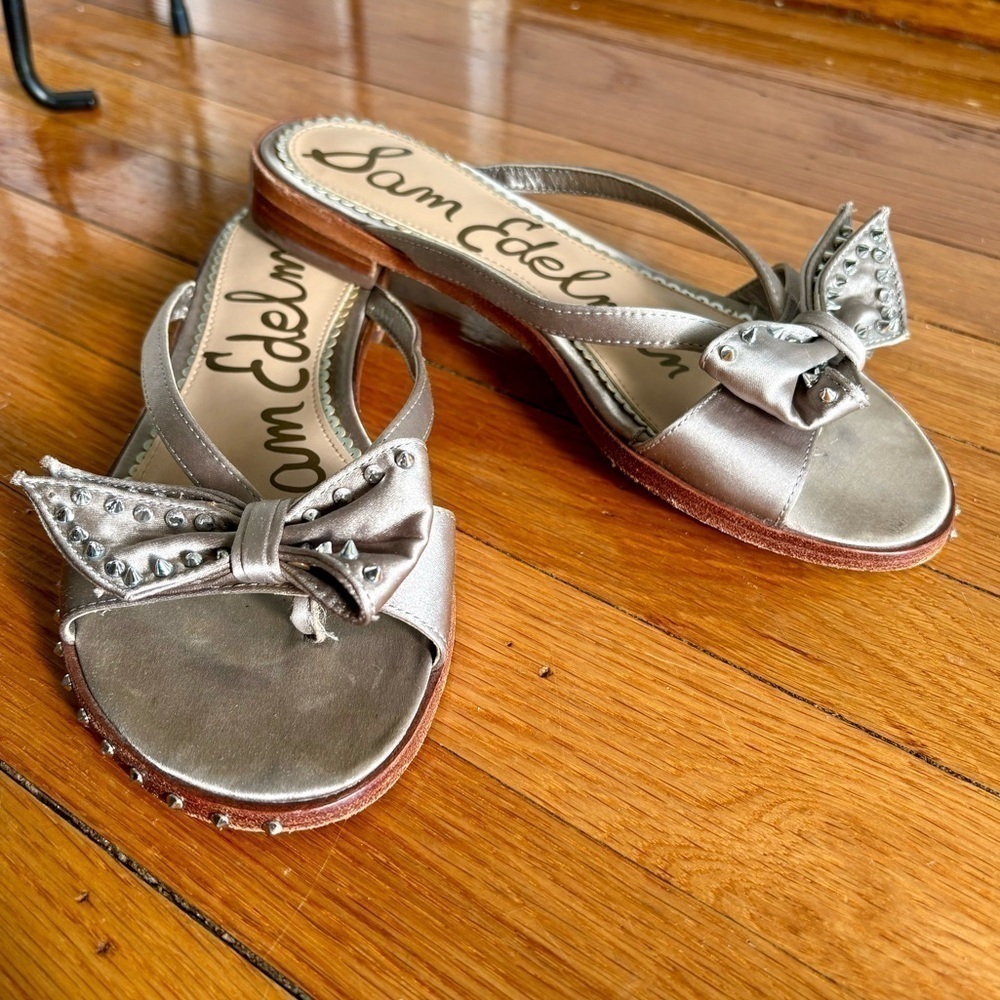 Sam Edelman Dariel Studded Bow Sandal